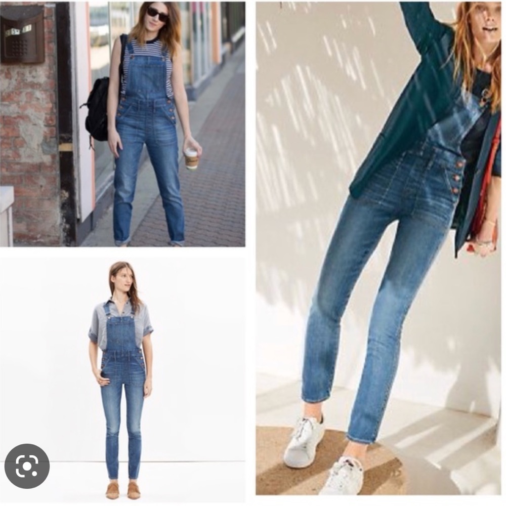 COPY - Madewell Skinny Overalls